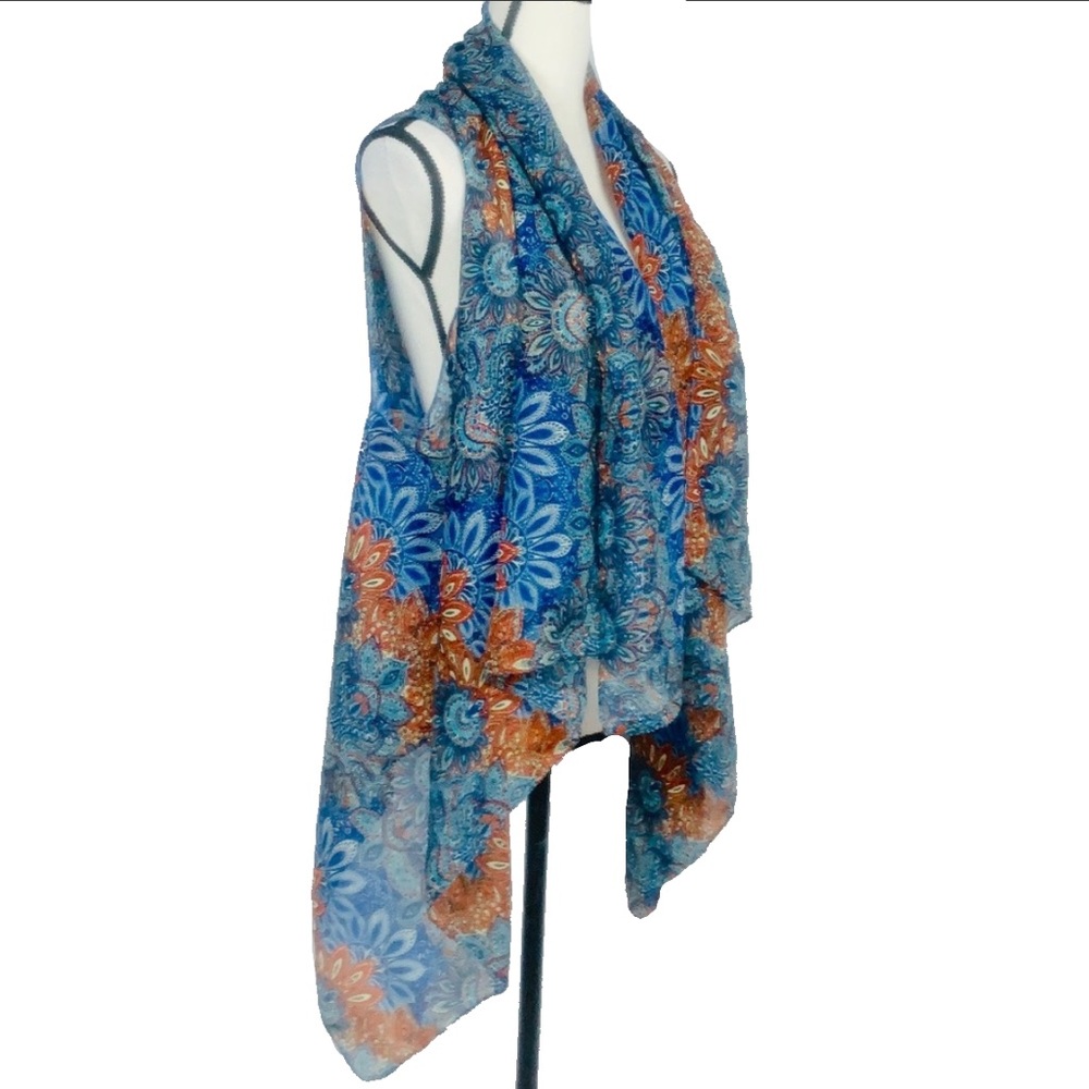 Accents Convertible Chiffon Vest
